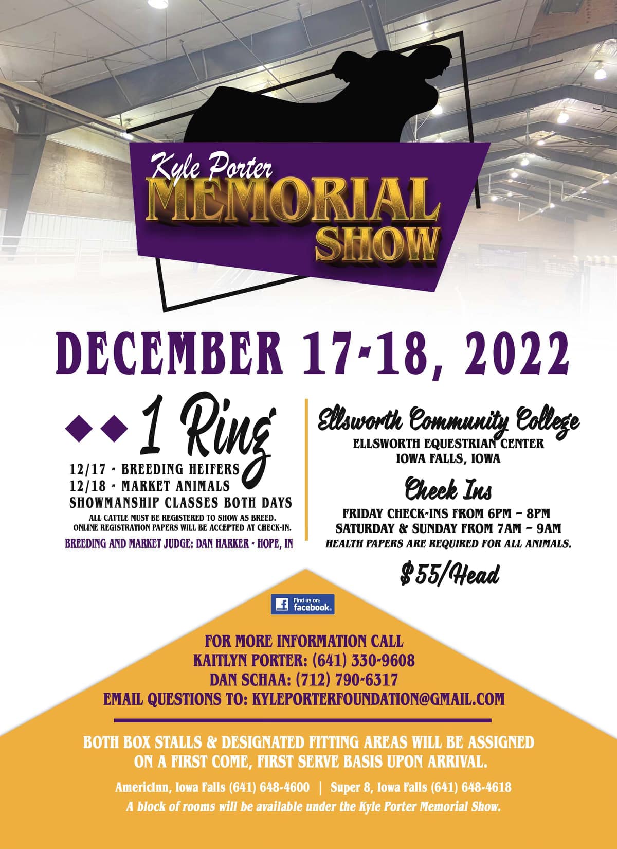 Kyle Porter Memorial Show Best Arenas